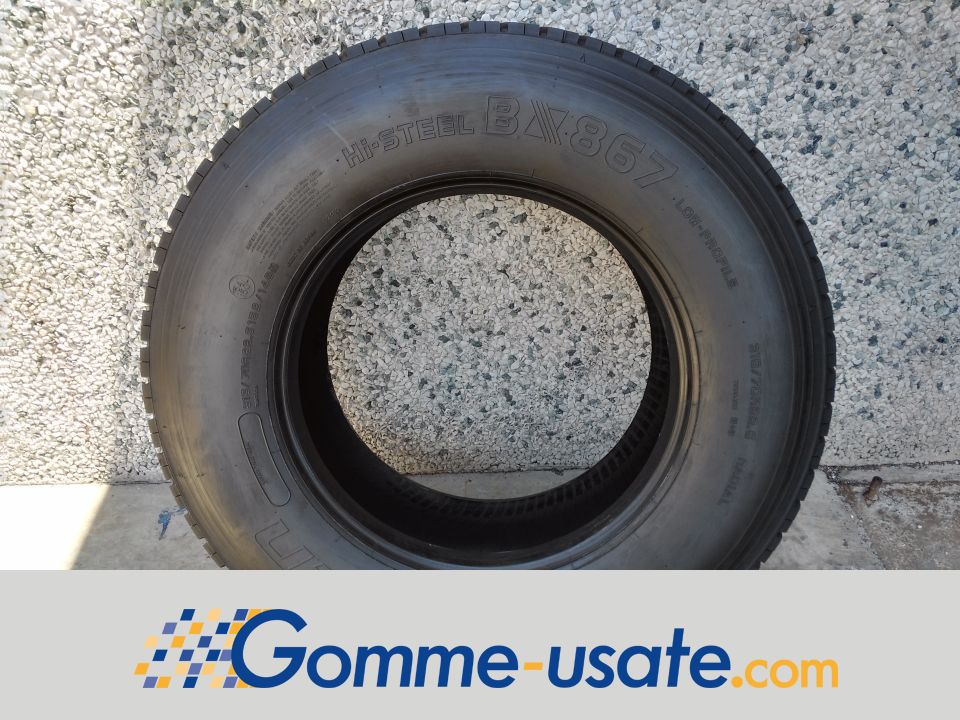 Thumb Falken Gomme Usate Falken 315/70 R22.5 152/148B Hi-Steel BX867 Low Profile M+S (7.83mm) Riscolpite pneumatici usati Estivo_1
